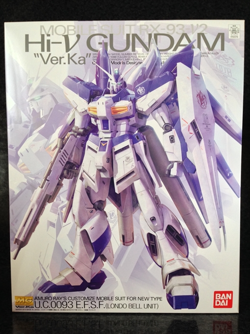 MG 1/100 Hi-νガンダム Ver.Ka レビュー - らるりれろ！