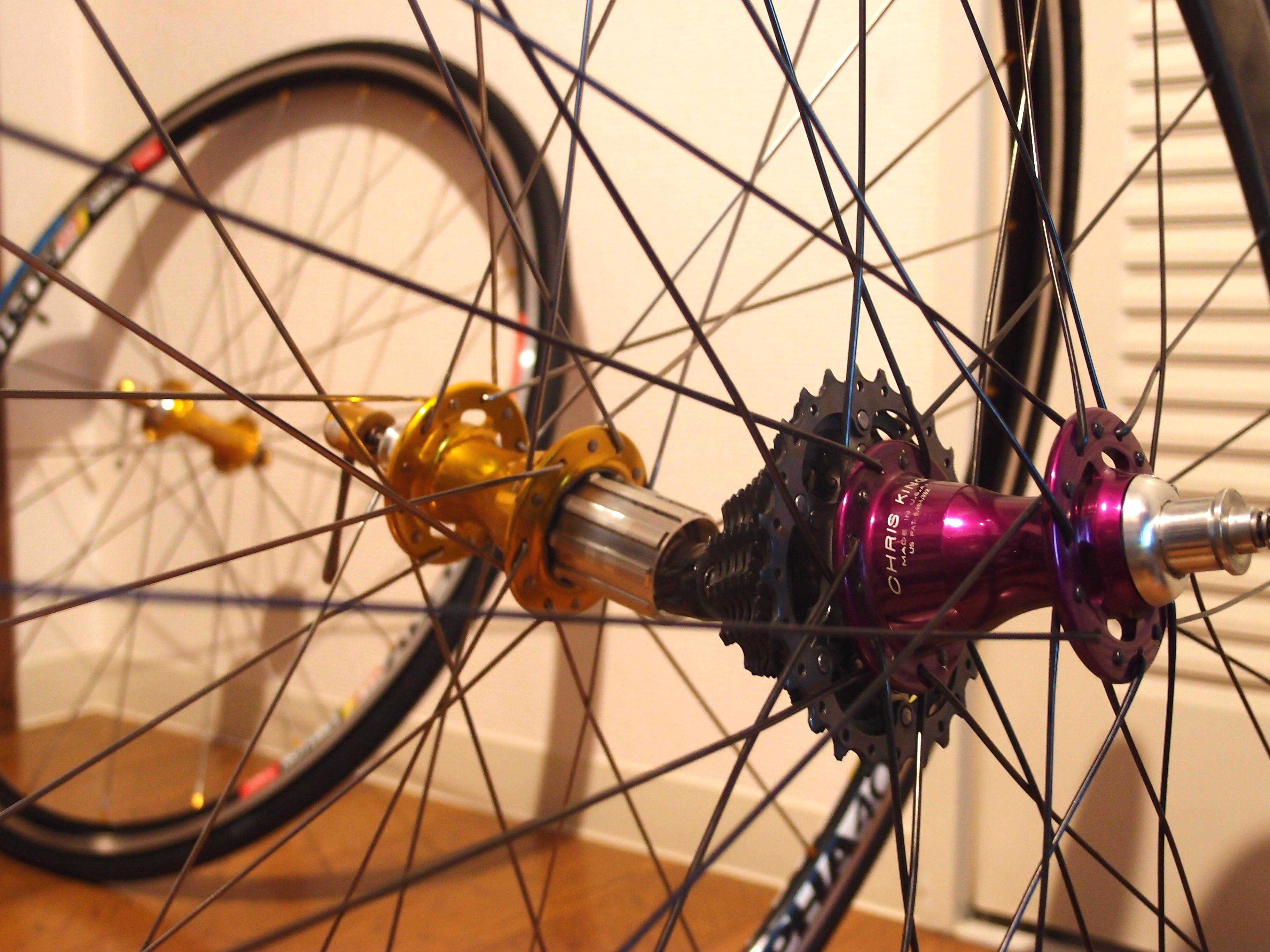 ホイール】ChrisKing R45 × STANS NOTUBES ALPHA400 / ENVE ROAD45