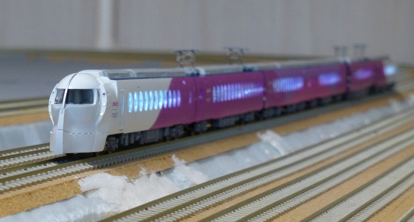 MicroAce 南海50000系 Peach×ラピートハッピーライナー入線 | 川崎駅