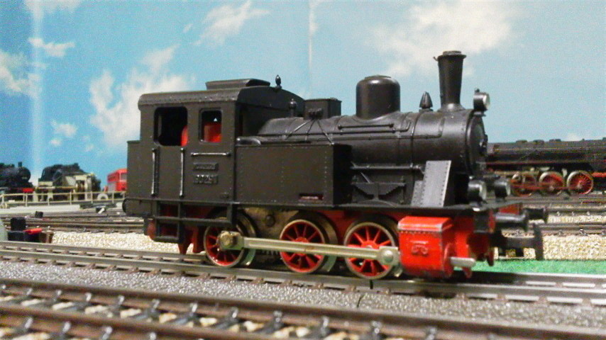 動作未確認】メルクリンHO3034電気機関車E41＋貨車2両＋トランス+3029