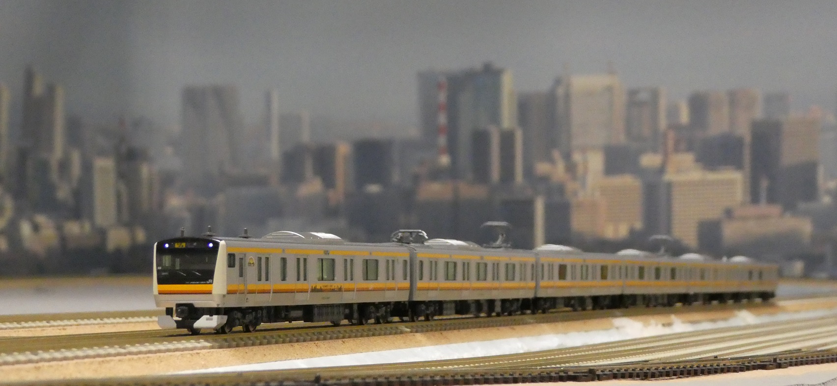 KATO E233系8000番台&205系シングルパンタ南武線入線 | 川崎駅