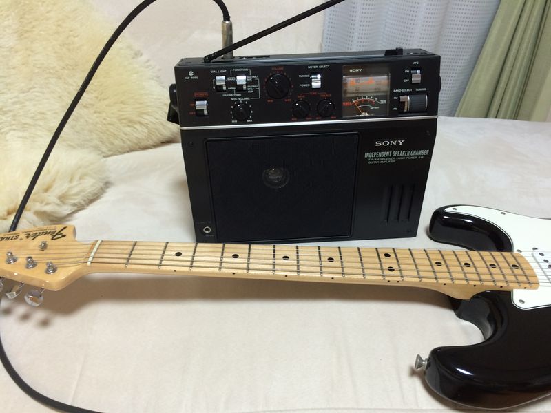 SONY ギターアンプラジオ ICF-9090 調整 #1 | Castman Hendrix Sound