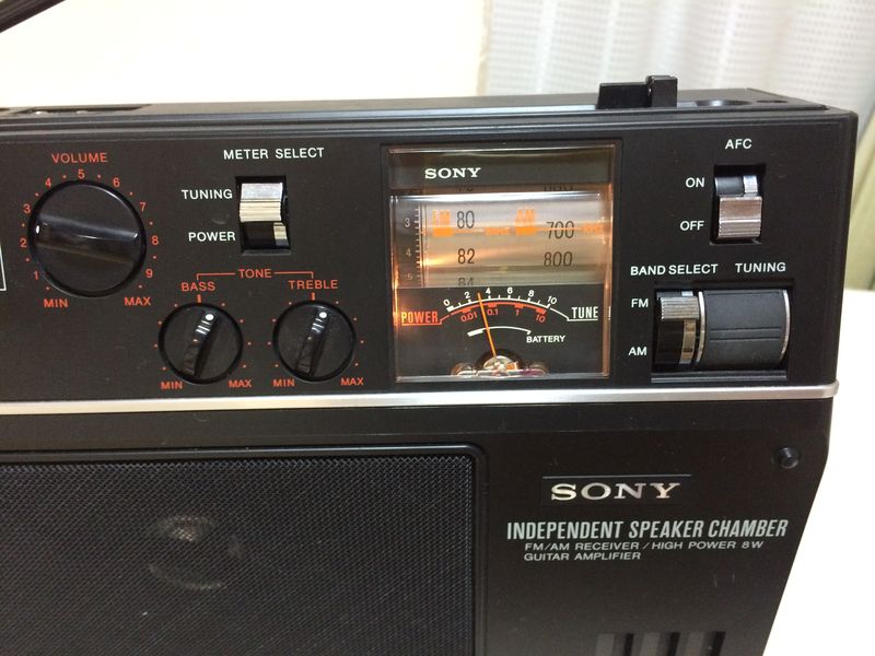 SONY ギターアンプラジオ ICF-9090 調整 #1 | Castman Hendrix Sound