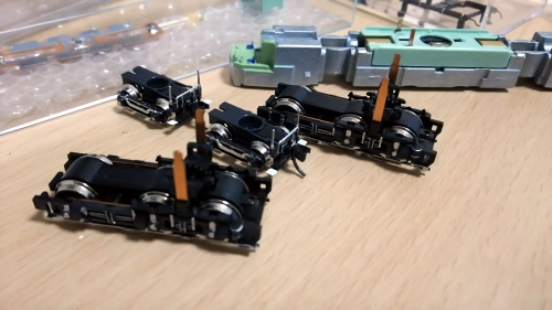 KATO EF58-61号機 お召し細部色入れの完成ご披露 - 車両加工