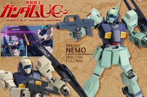 MG 1/100 MSA-003 ネモ ユニコーンデザートカラーVer. 【再販】」と