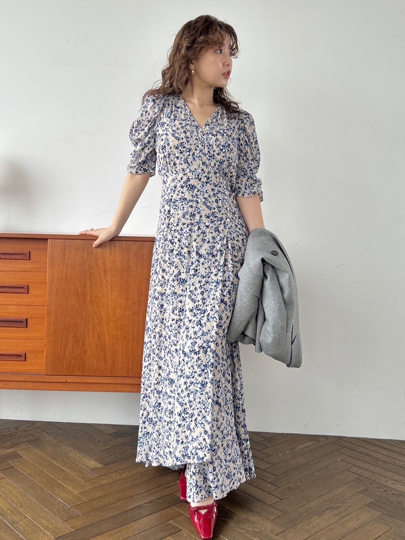 イザベルマランエトワール 2waコットン 花柄プリントカシュクール