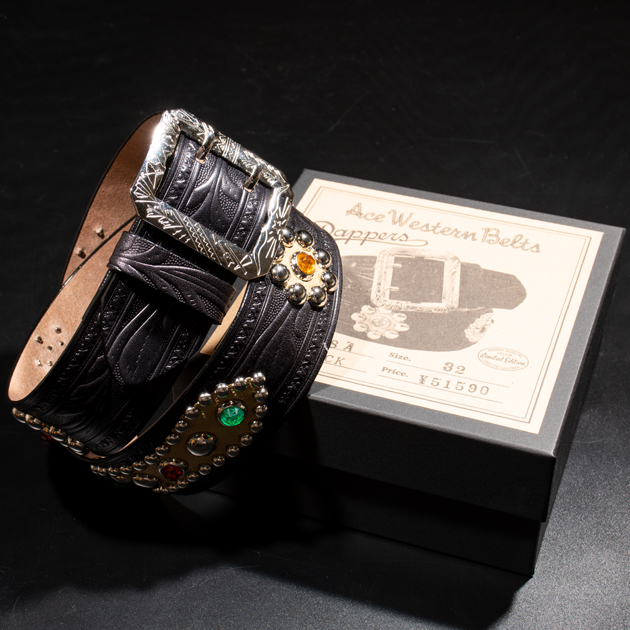 ACE WESTERN BELTS×Dapper's 1940's Style スタッズベルトの入荷です