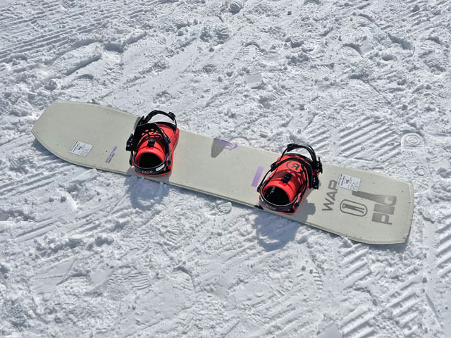 22-23 RIDE WARPIG】スノーボード試乗会体験レビュー！ | ミリス
