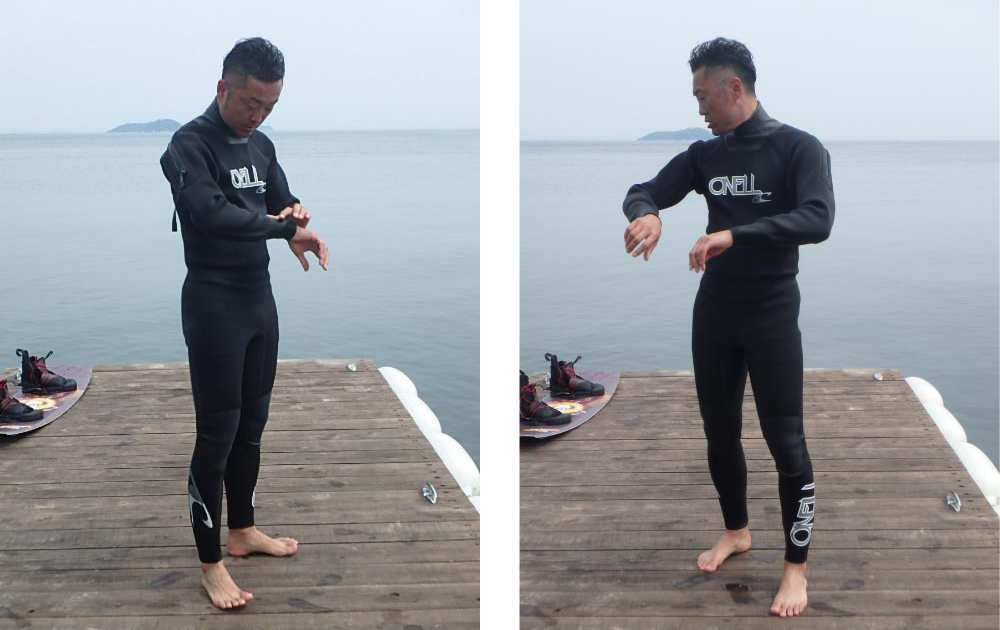 ドライスーツ試着レポート➀】ネオプレン ライトドライ （O'NEILL