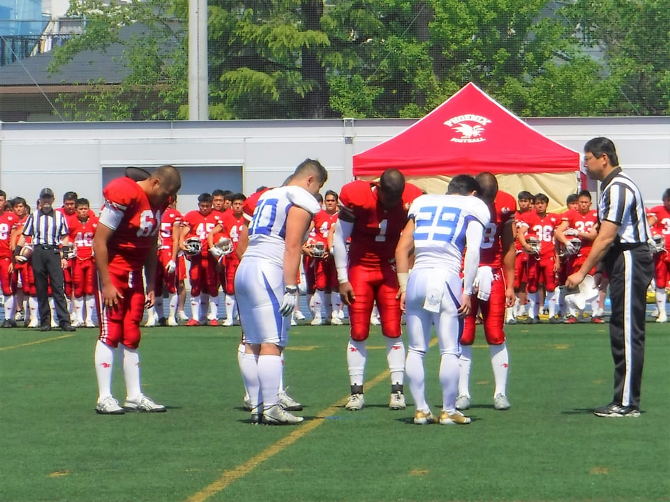 4月22日 日本大学PHOENIX戦 | アメリカンフットボール部