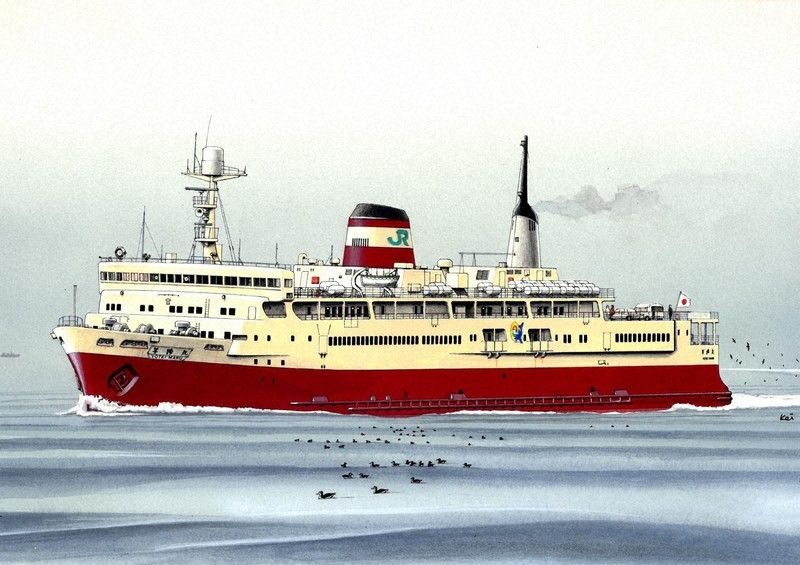 浪速生まれの青函連絡船「羊蹄丸Ⅱ」は、昭和40年2月20日に進水: 今日