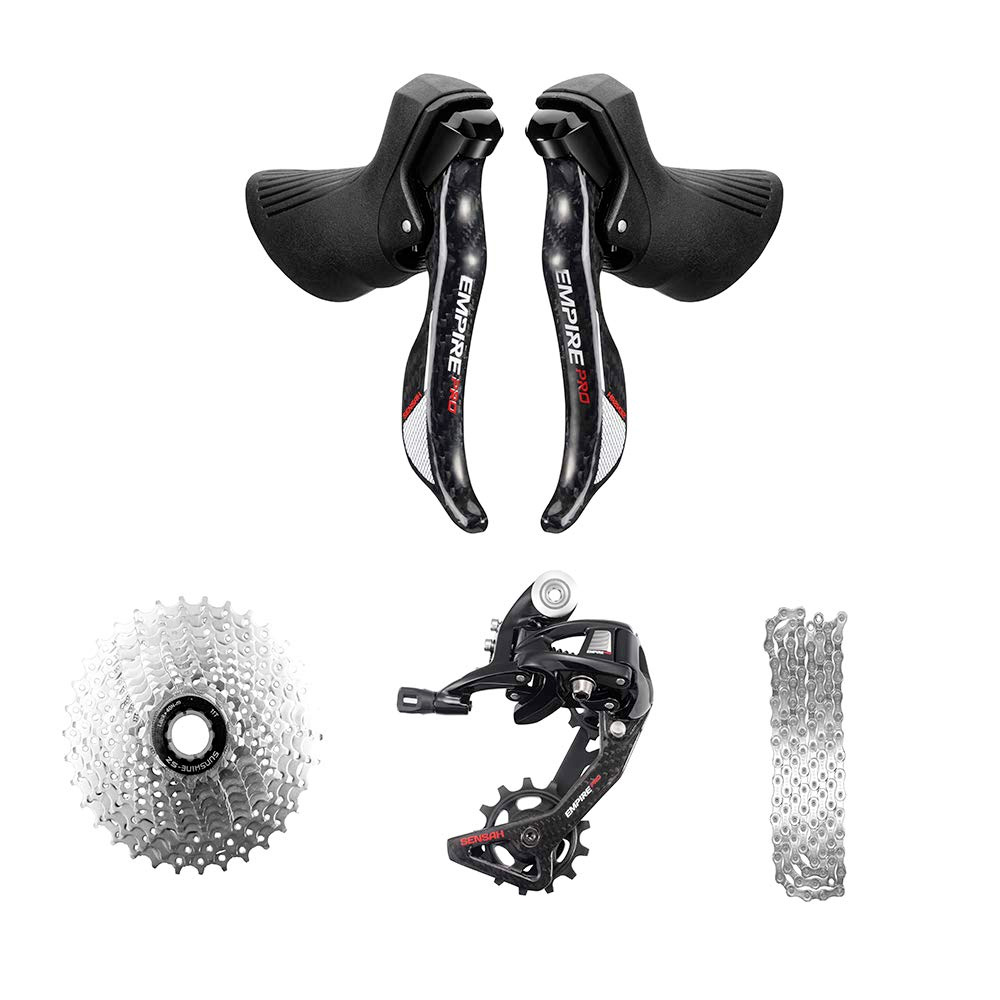 SENSAH EMPIREシリーズに1x12と1x11オプションが登場。KMCチェーンも