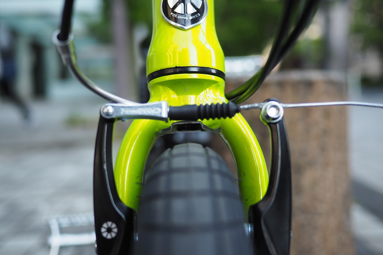 Dahon K3に極太のシュワルベ・ビッグアップル（14x2.00）をはかせて