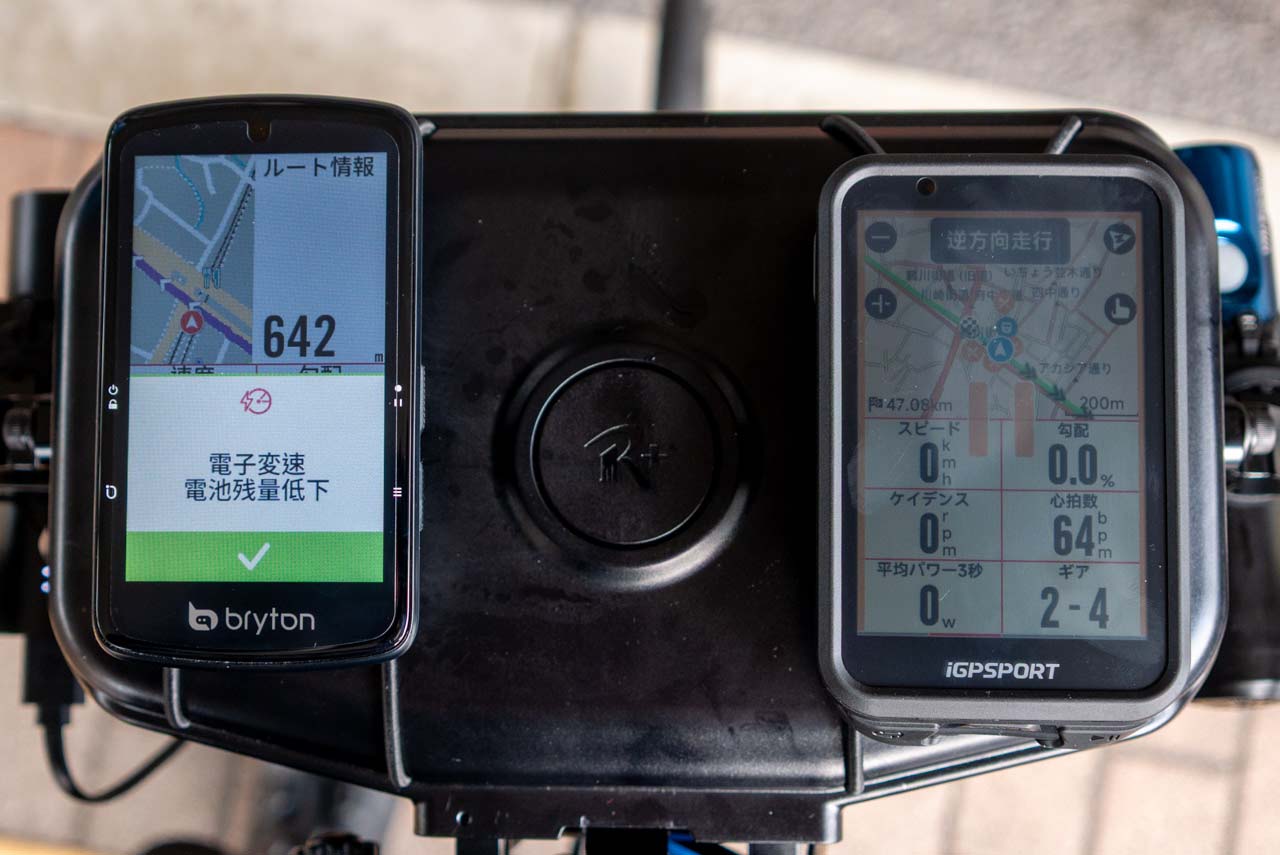 iGPSPORT iGS800 vs Bryton Rider S810！新興メーカー製サイクル