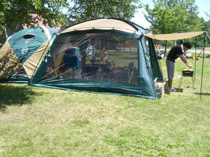 コールマン ラウンドスクリーン400EX｜キャンプ行こうよ！