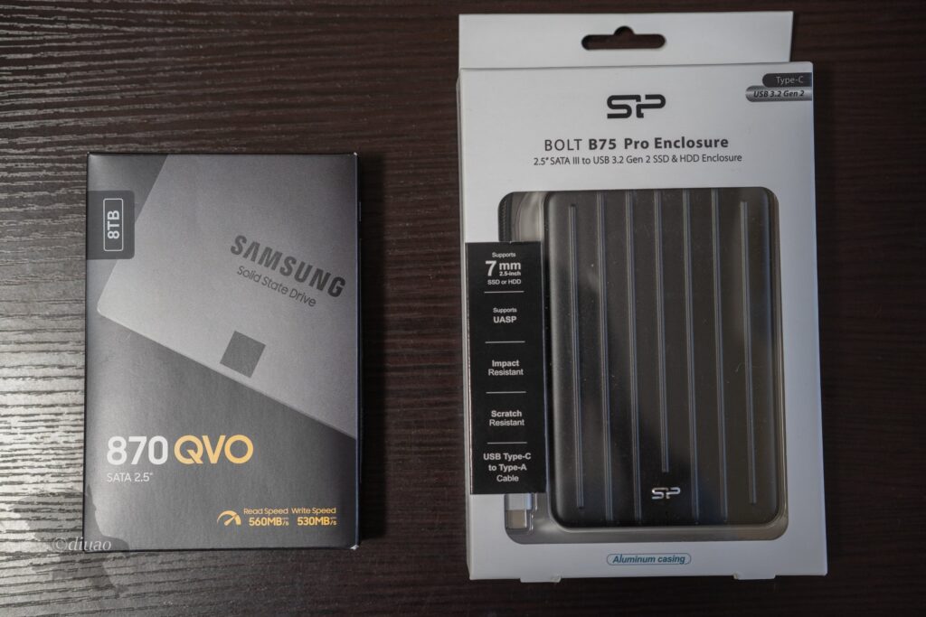 870QVO】大容量8TBのSSDを外付け化しました【SAMSUNG】 | diuao Blog