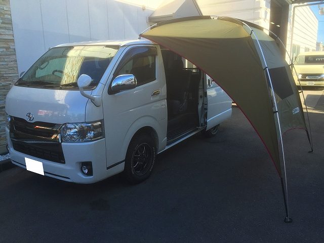 車中泊のお供に！カーサイドタープAL：100年以上の歴史を持つ老舗