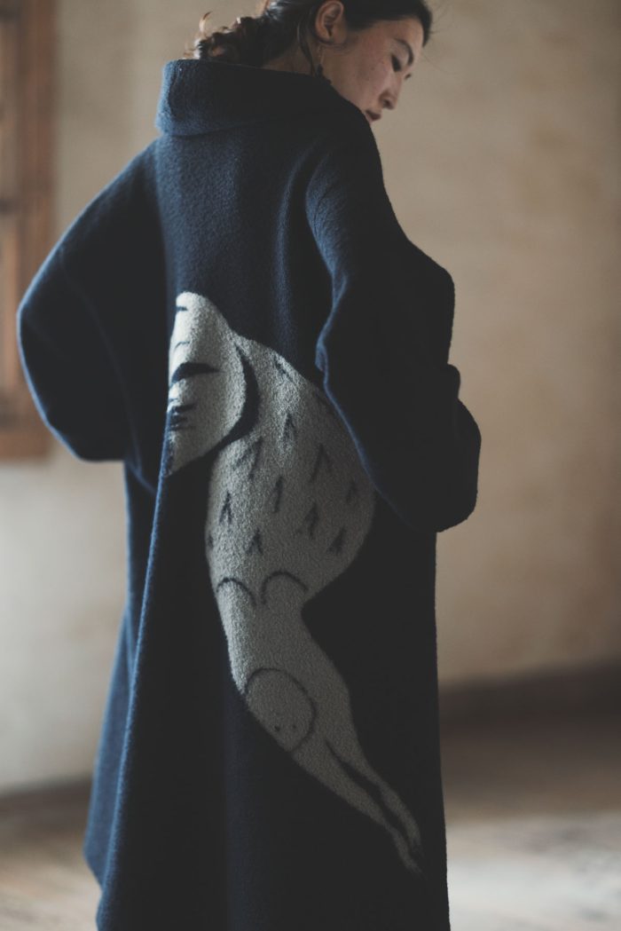 柄フェルトのコート – Jurgen Lehl, Babaghuri Online Shop Blog