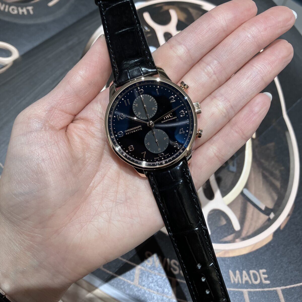 IWC 】ポルトギーゼ・クロノグラフからお問い合わせの多い、あのモデル