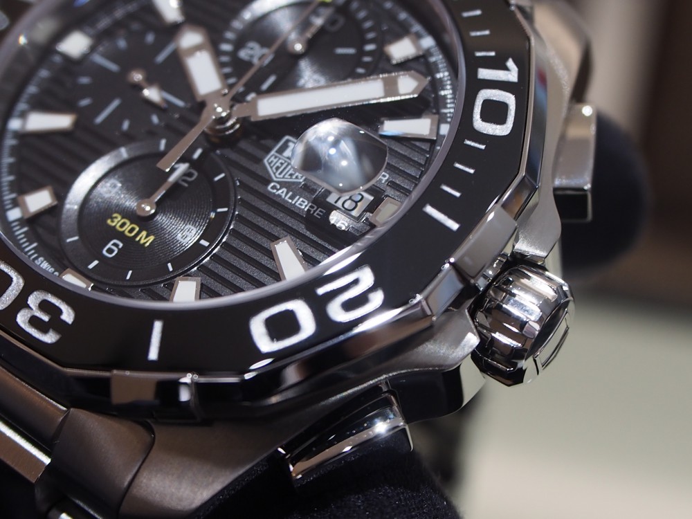 男らしい厚みが魅力！タグ・ホイヤー「アクアレーサー キャリバー16