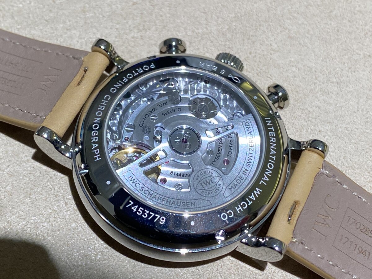 IWC】スポーティとエレガントを兼ね備えた「ポートフィノ・クロノ