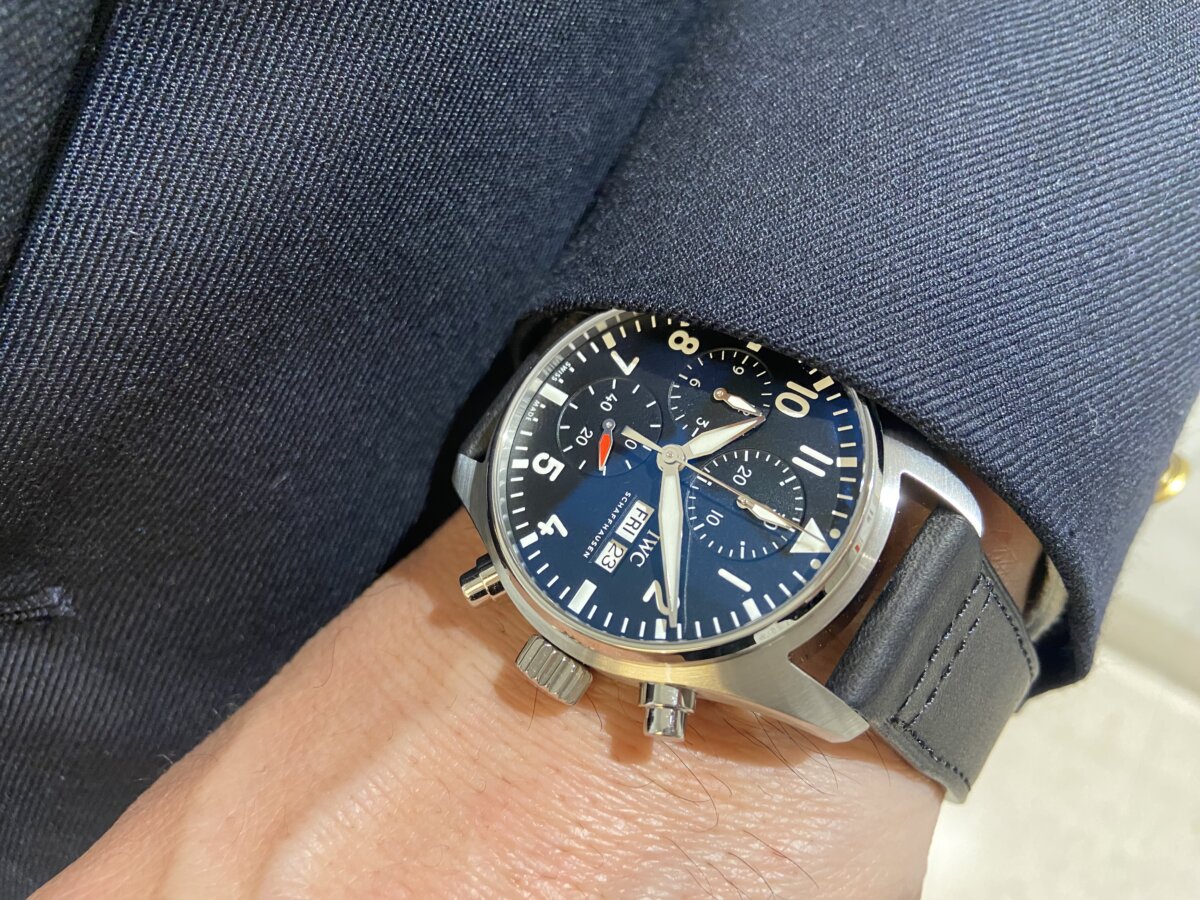IWC 待望のブラックダイヤル「パイロット・ウォッチ・クロノグラフ41