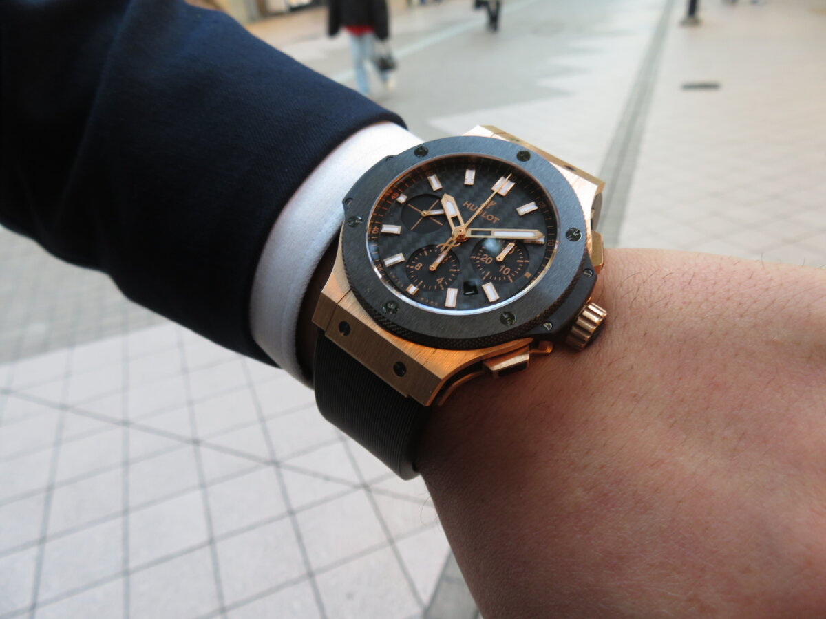 廃盤モデルが奇跡の入荷！？ウブロ「ビッグ・バン ゴールド セラミック