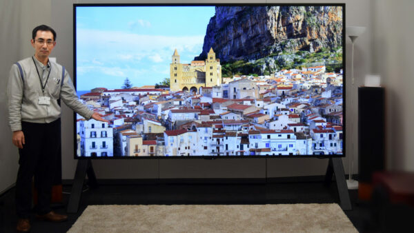 圧倒的な臨場感に息をのんだ！ － 業界最大クラス※1 120V型 8K