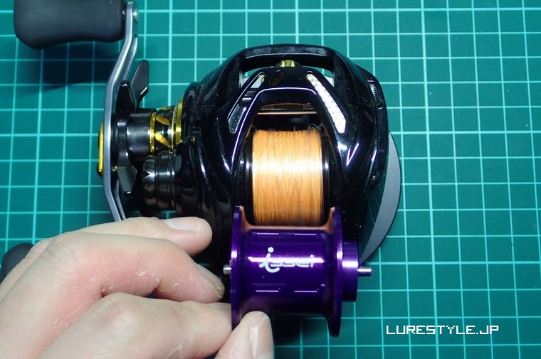 φ36mm MAG-Z BOOSTスプールを搭載 ダイワ 21 スティーズ A TW HLC