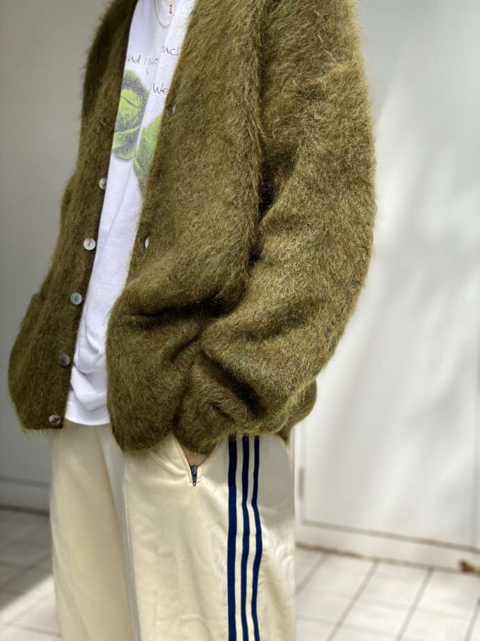 FRAGILE Mohair Cardigan | Lemontea