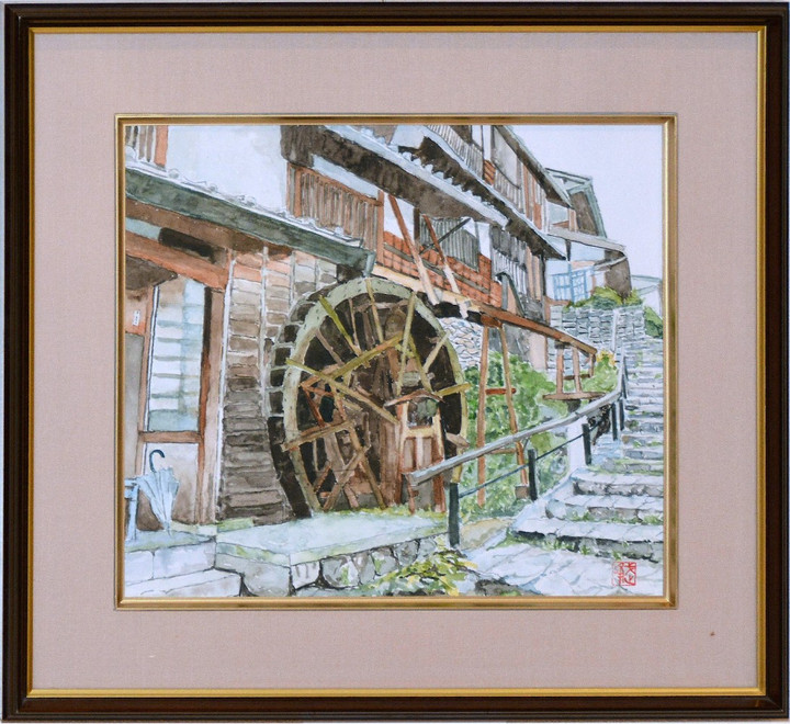 岐阜ハートセンター 便り : 風景画 水彩画（個展） 瀬野 武様