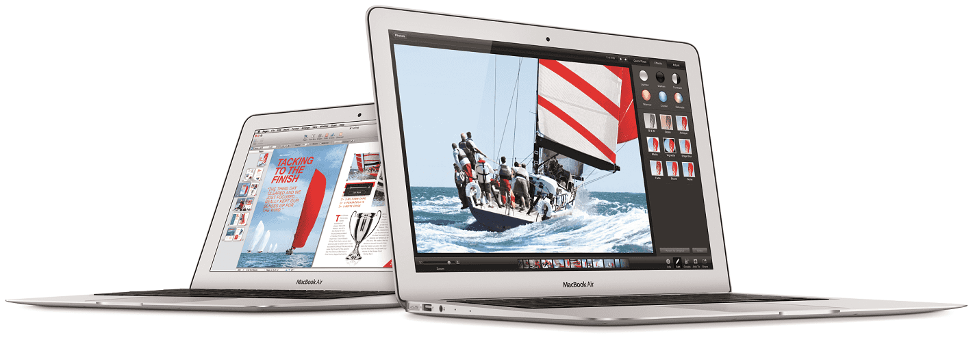 新旧MacBook Air「（Early 2015）（Early 2014）」のスペック比較表