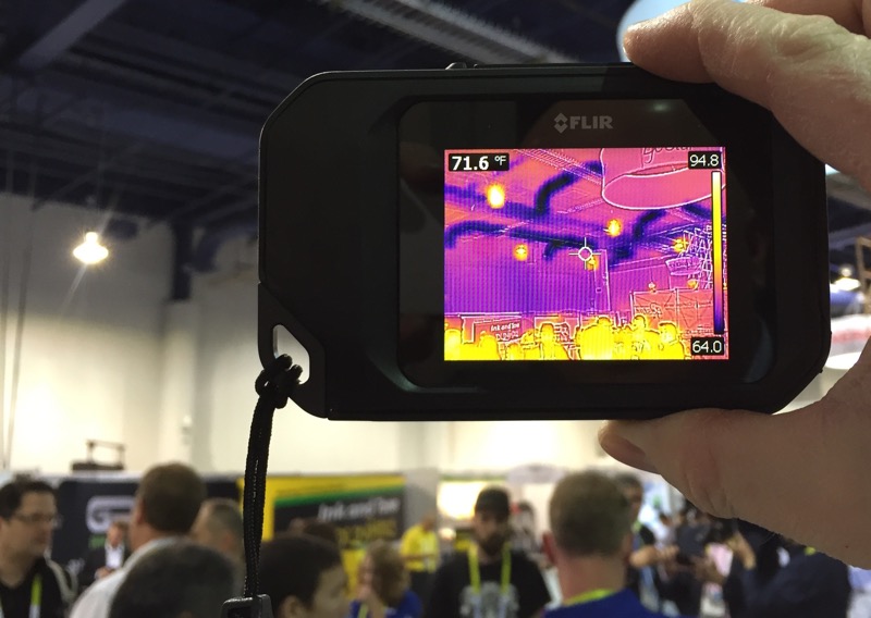 Hands on Review: FLIR C2 Thermal Camera | Ivy Tools Blog