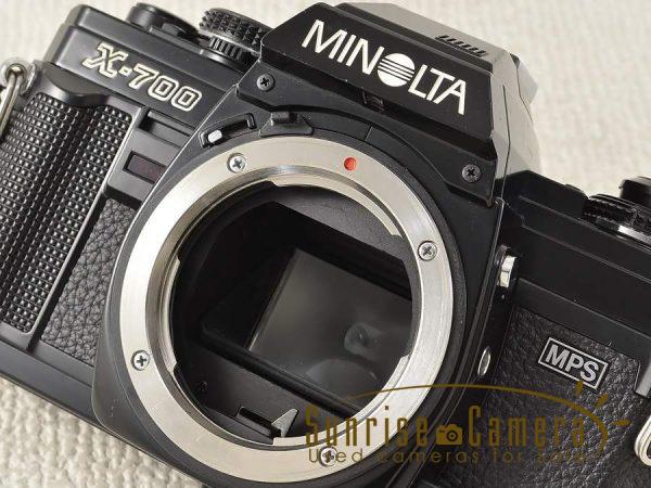 MINOLTA X-700／ミノルタMF一眼レフの完成形サンライズカメラ公式