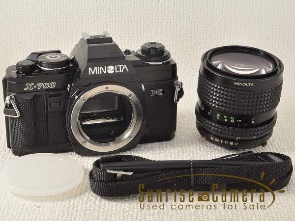 MINOLTA X-700／ミノルタMF一眼レフの完成形サンライズカメラ公式