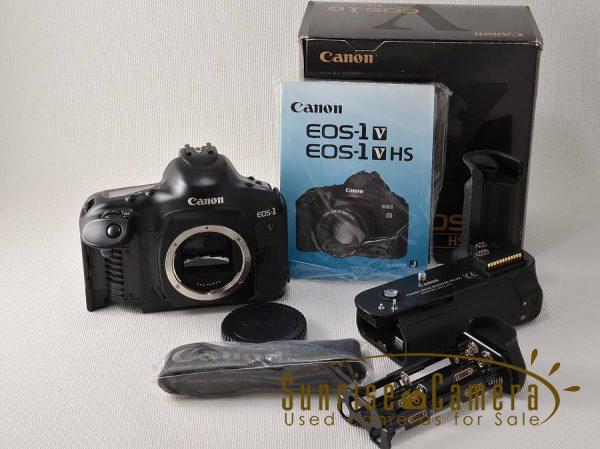 Canon EOS-1V／フィルム一眼レフカメラの頂点を中古で愛でるサンライズ
