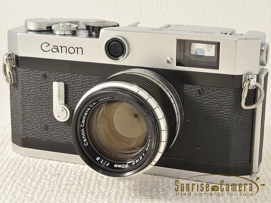 Canon（キヤノン） P・7／廉価で実用的な国産レンジファインダーカメラ