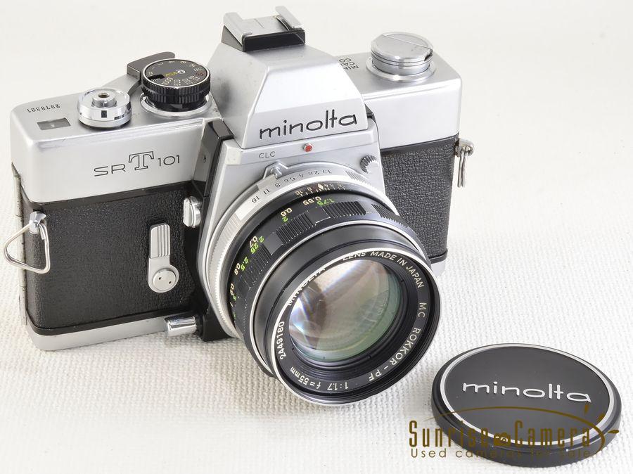 MINOLTA（ミノルタ）SR-T101／手頃な価格のおすすめ一眼レフは世界初の