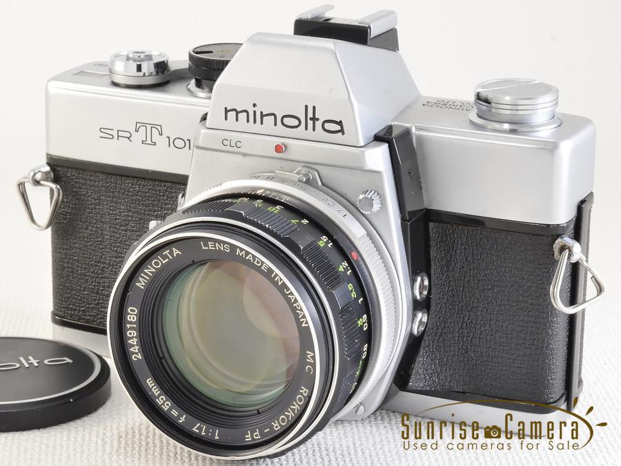 MINOLTA（ミノルタ）SR-T101／手頃な価格のおすすめ一眼レフは世界初の