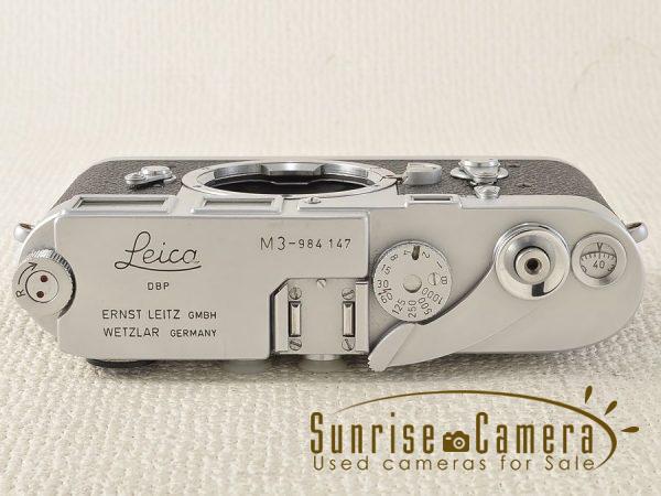 Leica M3／フィルムカメラの頂点・ライカM3サンライズカメラ公式ブログ