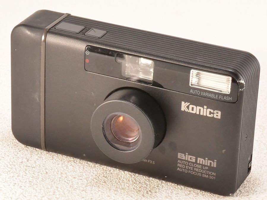 Konica（コニカ）BiG miniシリーズ／ シンプルな薄型AFコンパクトの