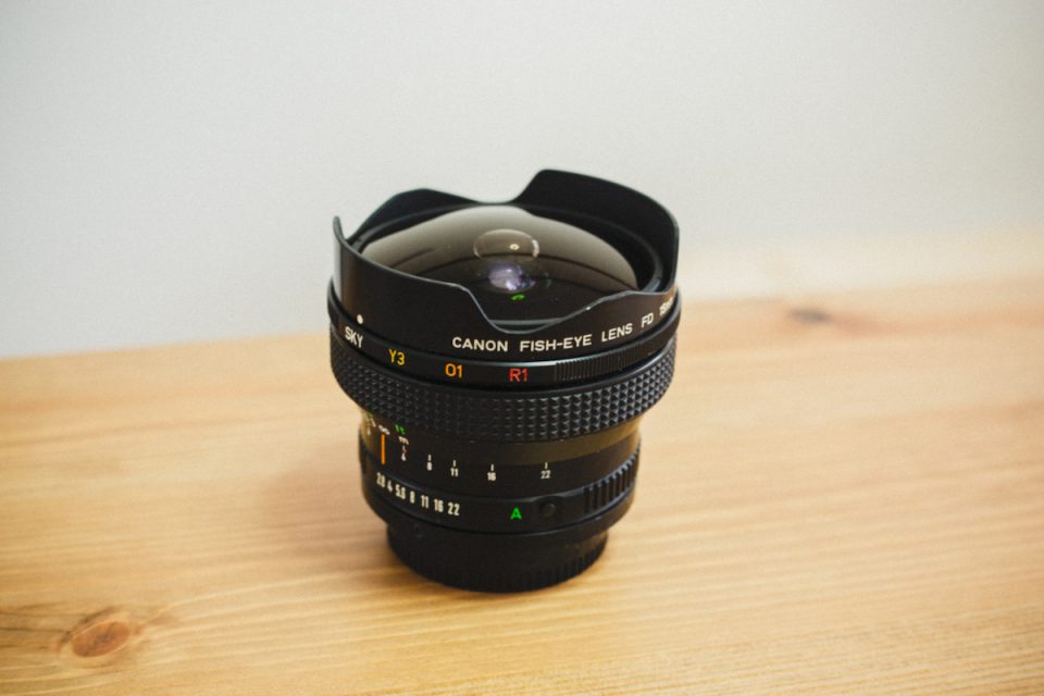 Canon New FISH-EYE FD 15mm F2.8でマンネリ解消！サンライズカメラ