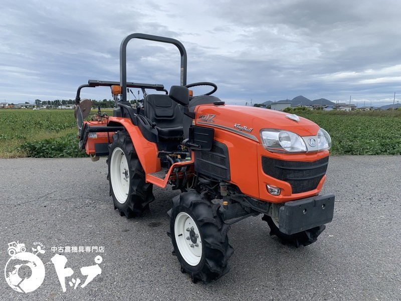 中古農機具 － 【117h】KB17XF クボタ トラクター kingbull 自動水平