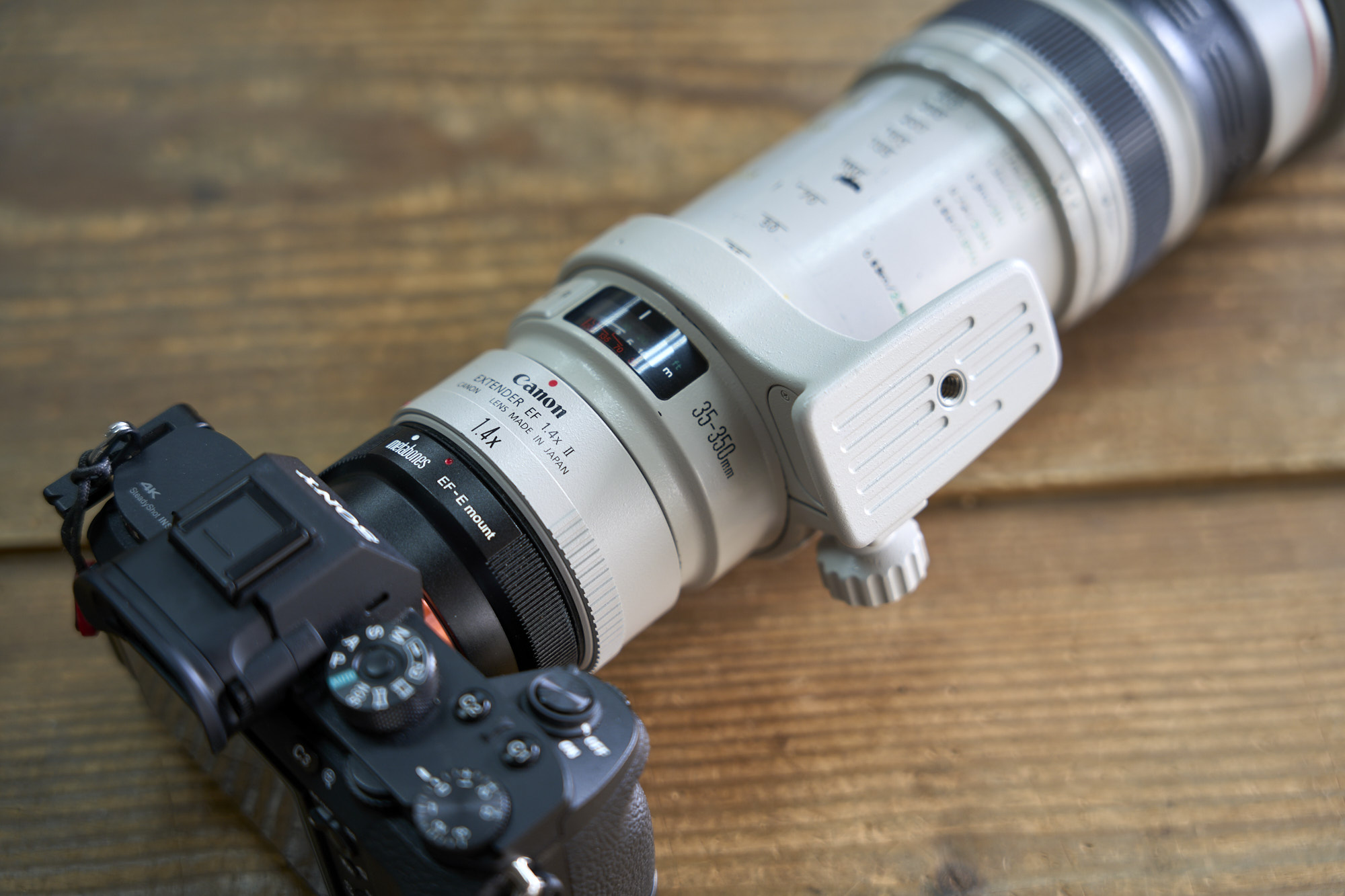 Metabones と Canon EF1.4x と EF35-350mm F3.5-5.6L USM – リフLOG