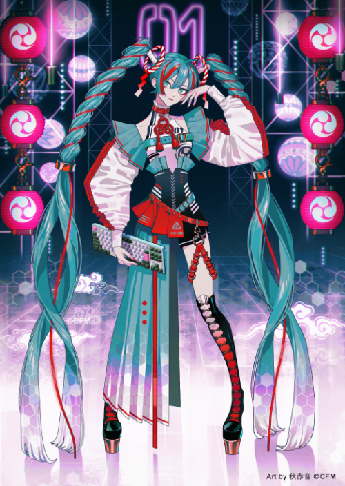 1/19（金）より「初音ミク ゲーミングキーボード GX1」の受注を開始
