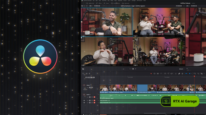 AI）活用で一歩リード: GeForce RTX 50 シリーズが新しい DaVinci