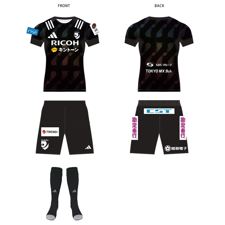 2025-26シーズンジャージーデザイン及びサイボウズ株式会社胸