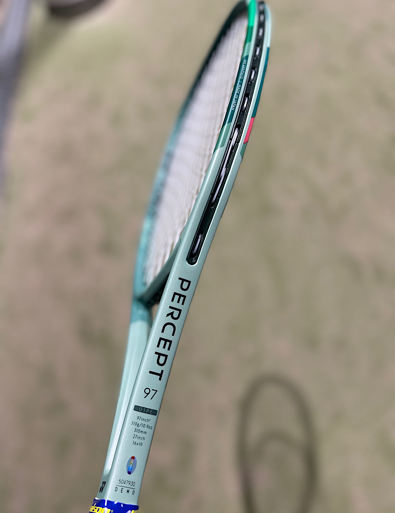 パーセプト 97（YONEX）説明・評価・インプレ 振り抜き・操作性・低