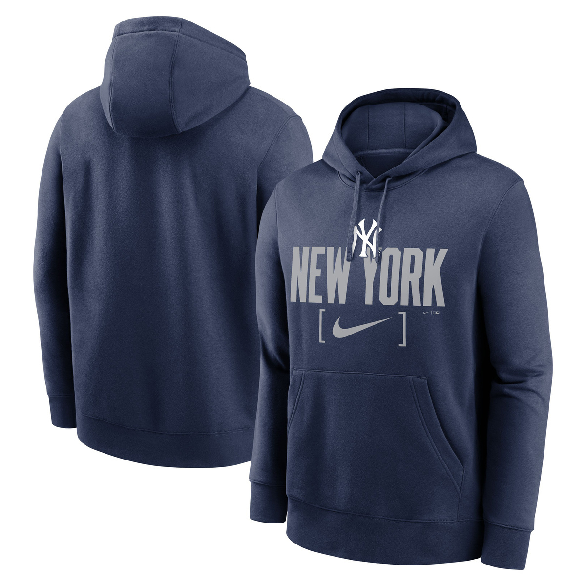 Nike Sweatshirt Men's MLB Club Slack Fleece Hood New York Yankees