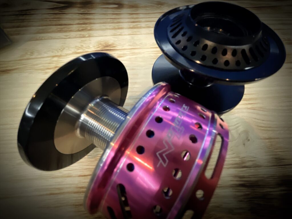 STUDIO OCEAN MARK】”NO LIMITS 限定SW カスタムスプール&ハンドル”他